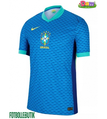 Brasilien Bortatröja Kvinnor Copa America 2024 Kortärmad